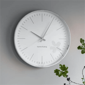 Garden Trading Galvanised Steel Eastington Clock